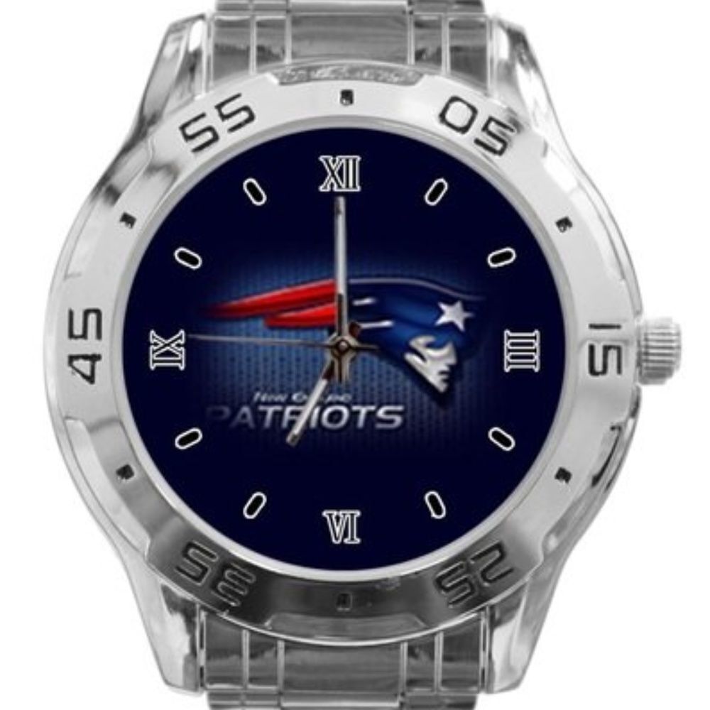New England Patriots NFL Watch Stainless Steel
